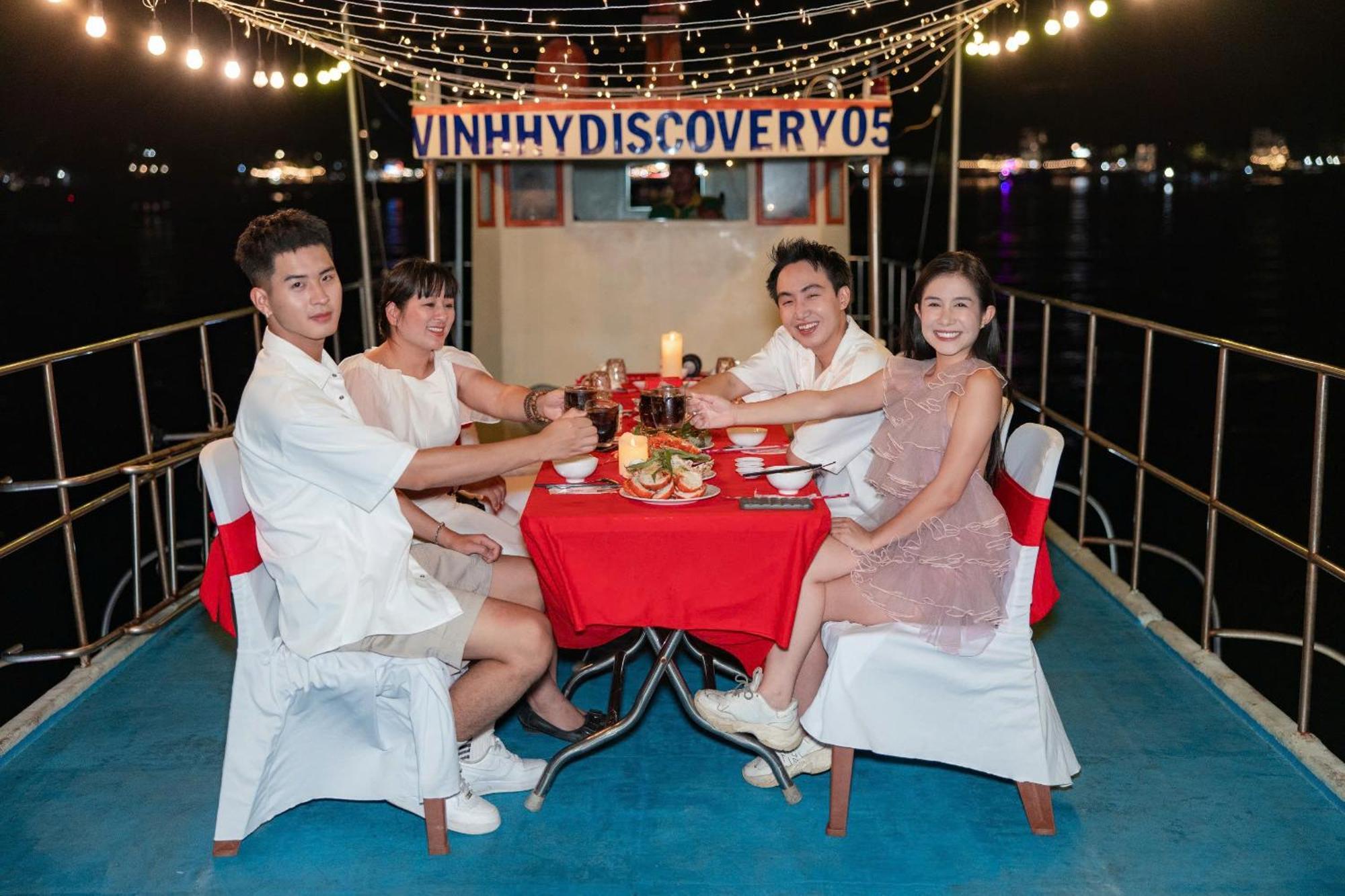 Chau Gia Hotel Vinh Hy Bagian luar foto