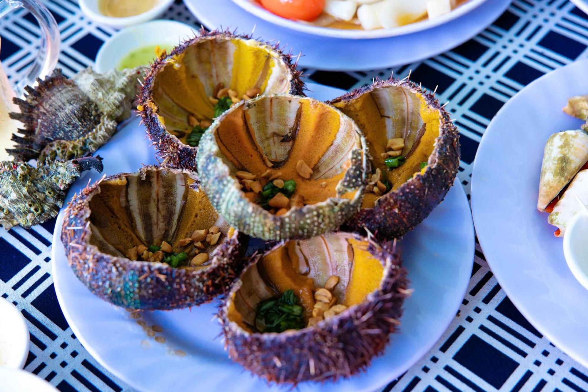 Chau Gia Hotel Vinh Hy Bagian luar foto